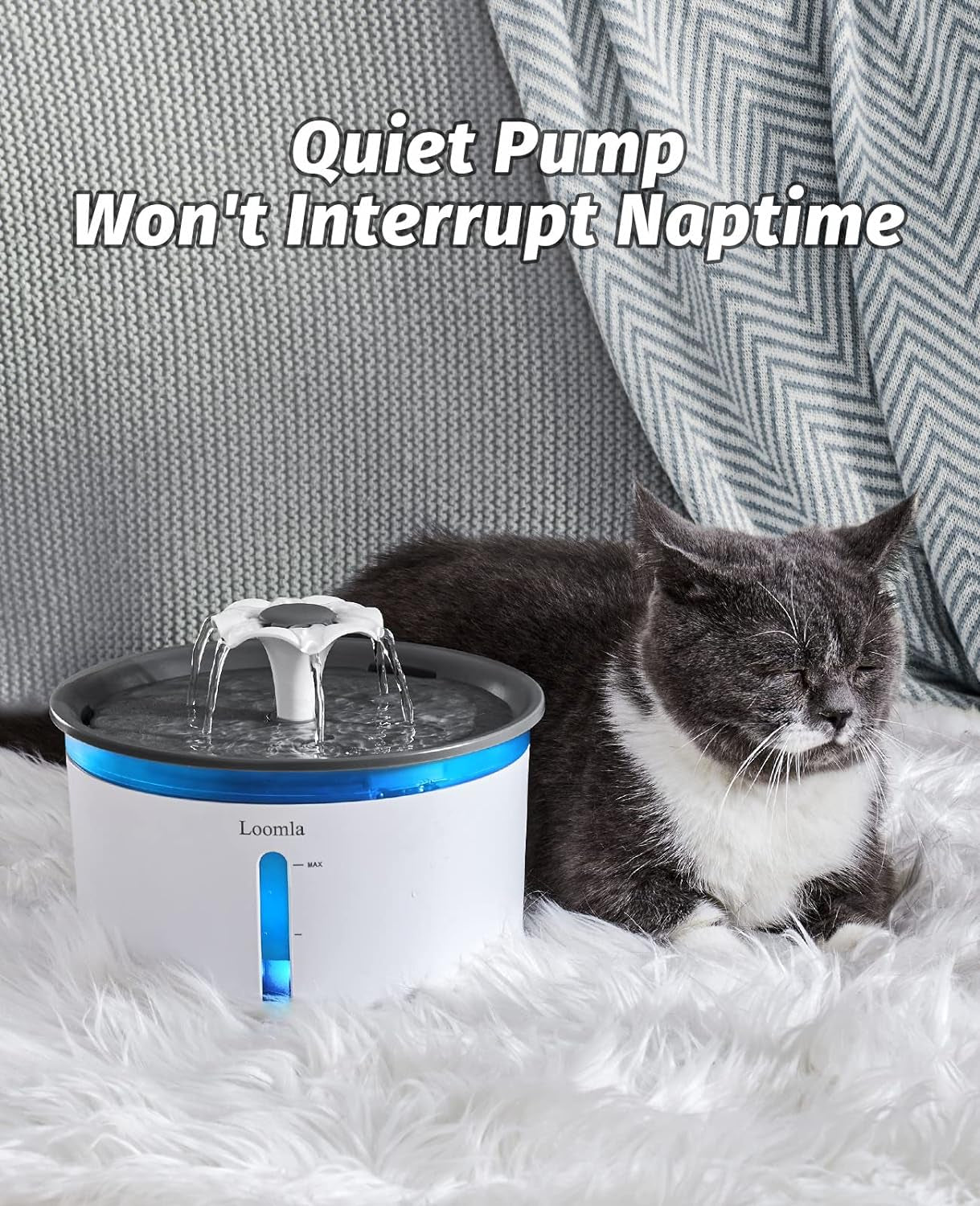 Smart Automatic Pet Feeder with 1080P Camera, 6L WiFi Dog & Cat Food Dispenser, App-Controlled Scheduled Feeding, 2-Way Audio, Backup Battery, Anti-Jam Technology, Easy-to-Clean Design, Black