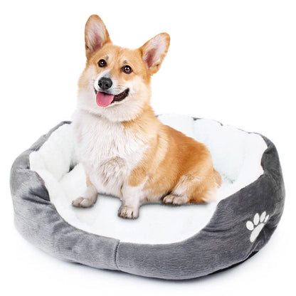 Cozy Anti-Anxiety Small Dog Bed for Cats and Dogs, Non-Slip and Machine Washable, Suitable for Indoor and Outdoor Use